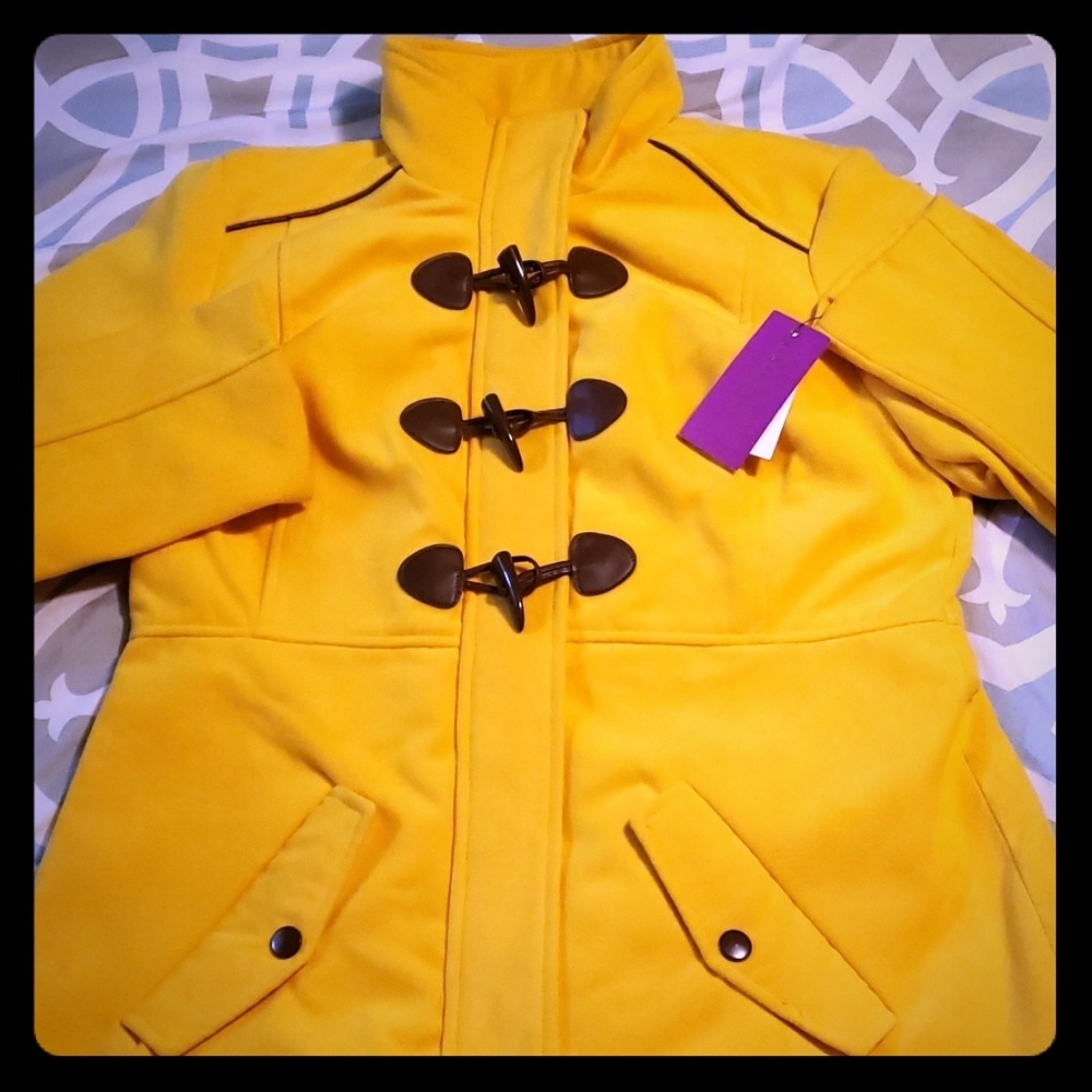 NWT Rampage Toggle Coat Size Large